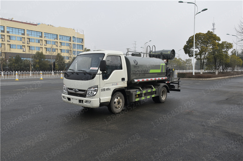 時代4方藍(lán)牌灑水車_CLT5044TDYBJ6型多功能抑塵車